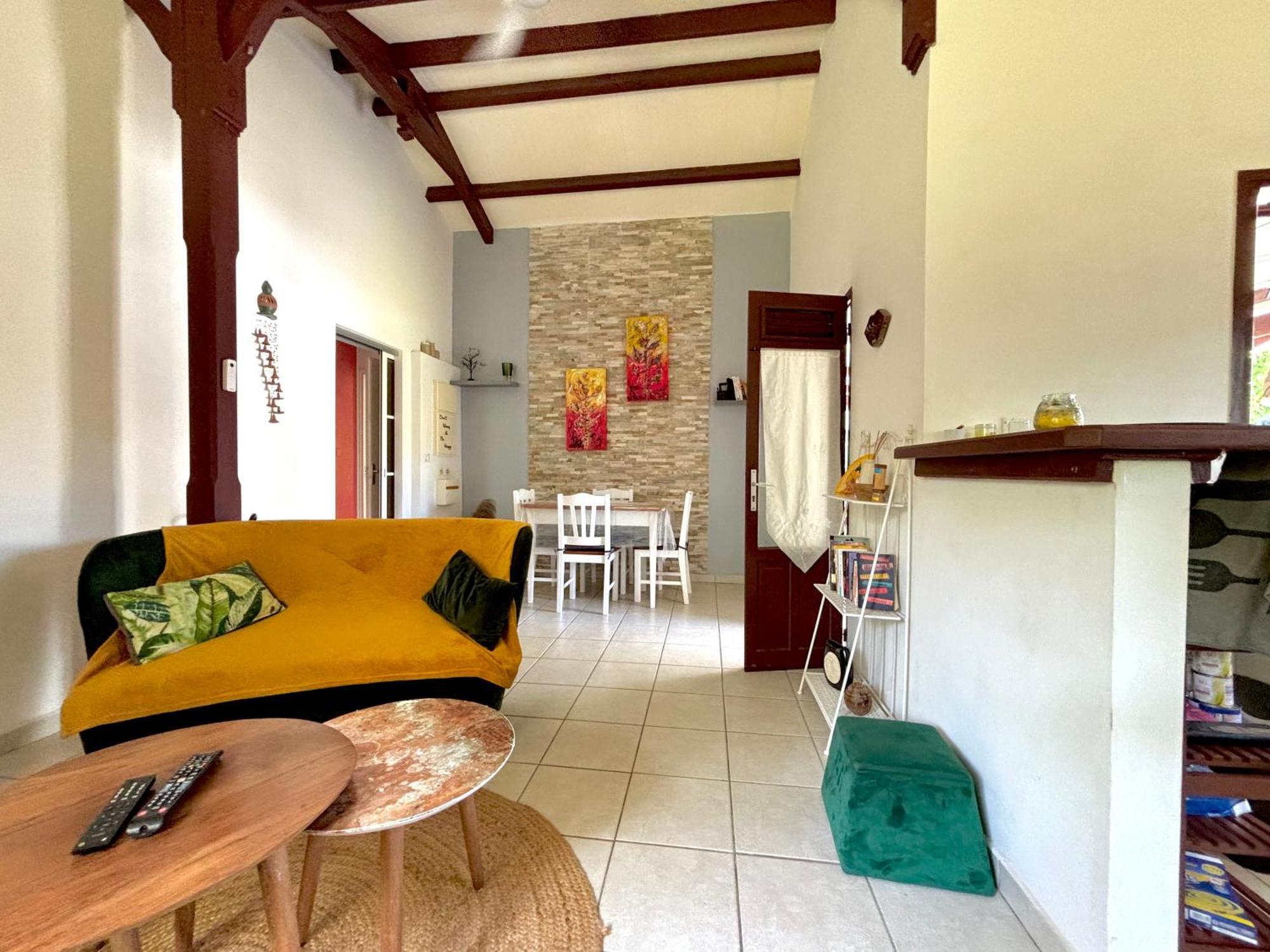 La Maison Creole Du Flamboyant - Proche Des Plages Anse-Bertrand Bagian luar foto