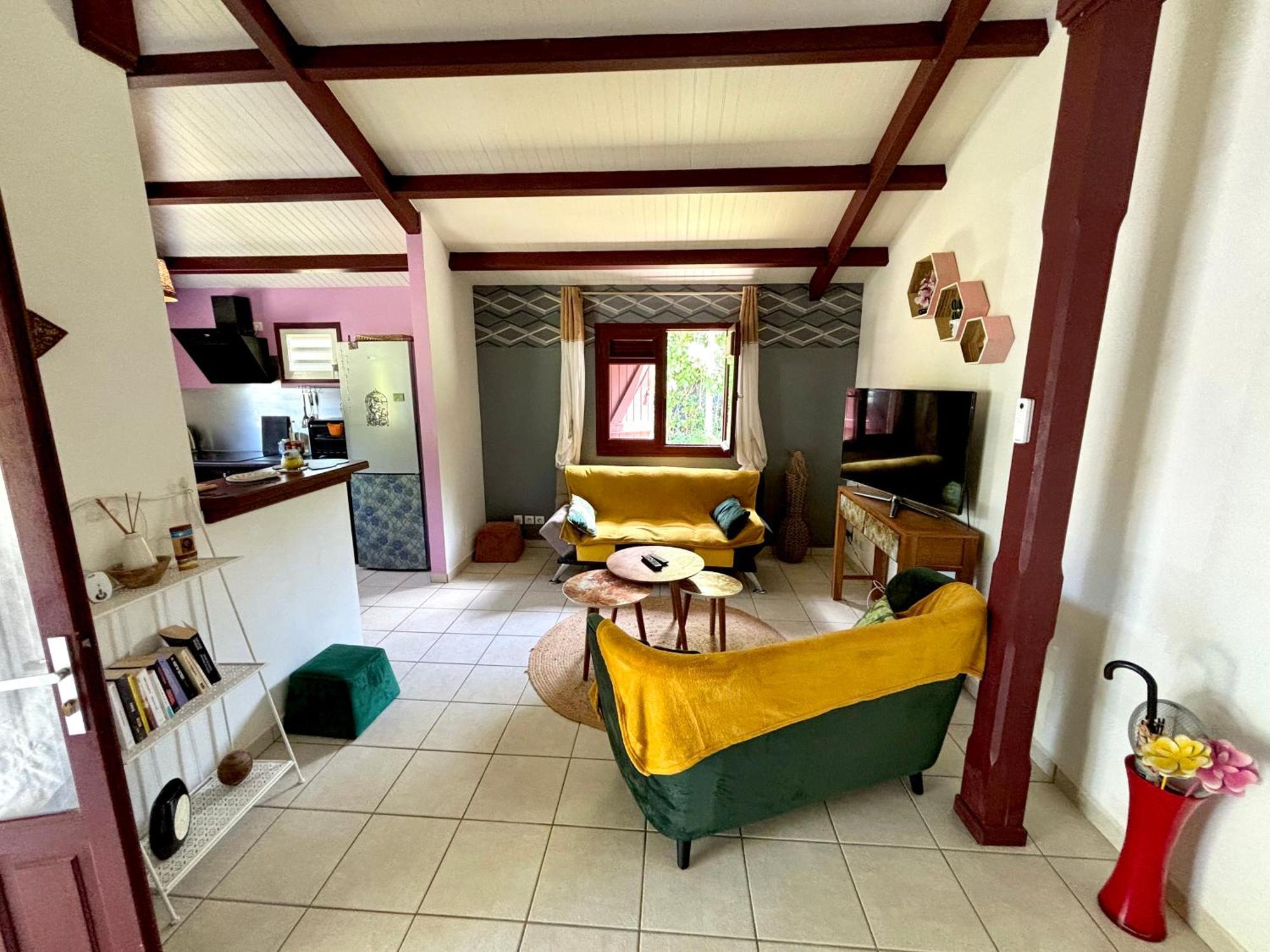 La Maison Creole Du Flamboyant - Proche Des Plages Anse-Bertrand Bagian luar foto